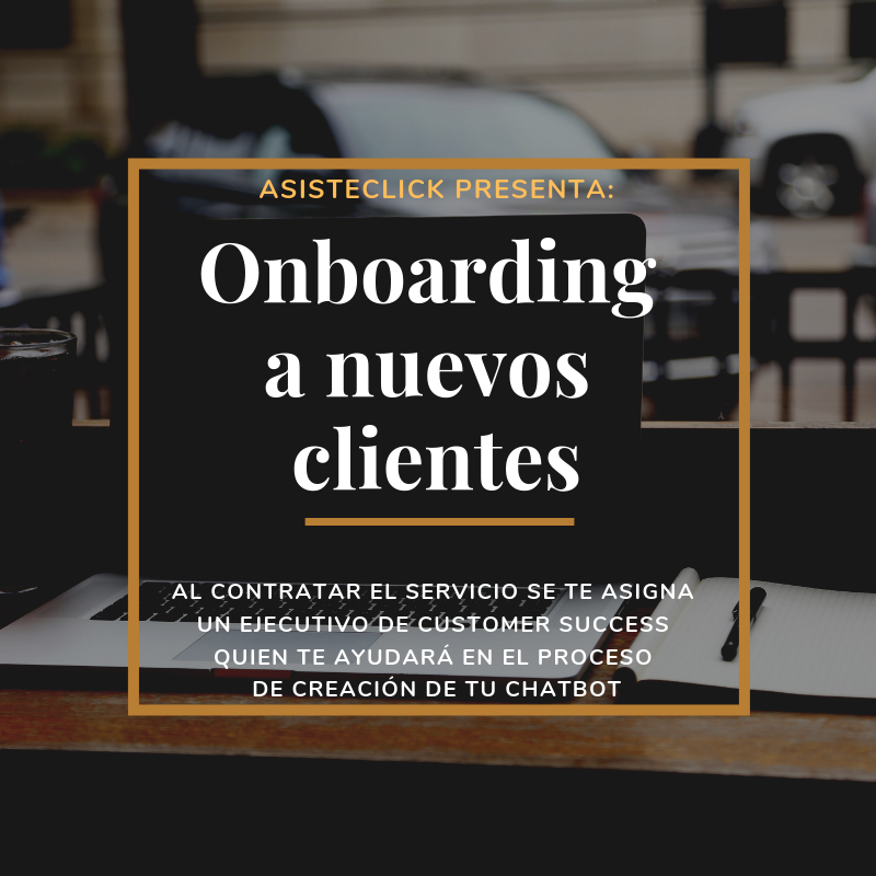 asisteclick's tweet photo. AsisteClick presenta:

🤖Onboarding a nuevos clientes🤖-->> Cuando contratas nuestro servicio se te asigna un ejecutivo de customer success quien te ayudará en el proceso de creación de tu chatbot.

¿Qué esperas? Abre tu cuenta hoy: https://t.co/49T9KMetPe

#Chatbots #AsisteClick https://t.co/890fFUDKXV