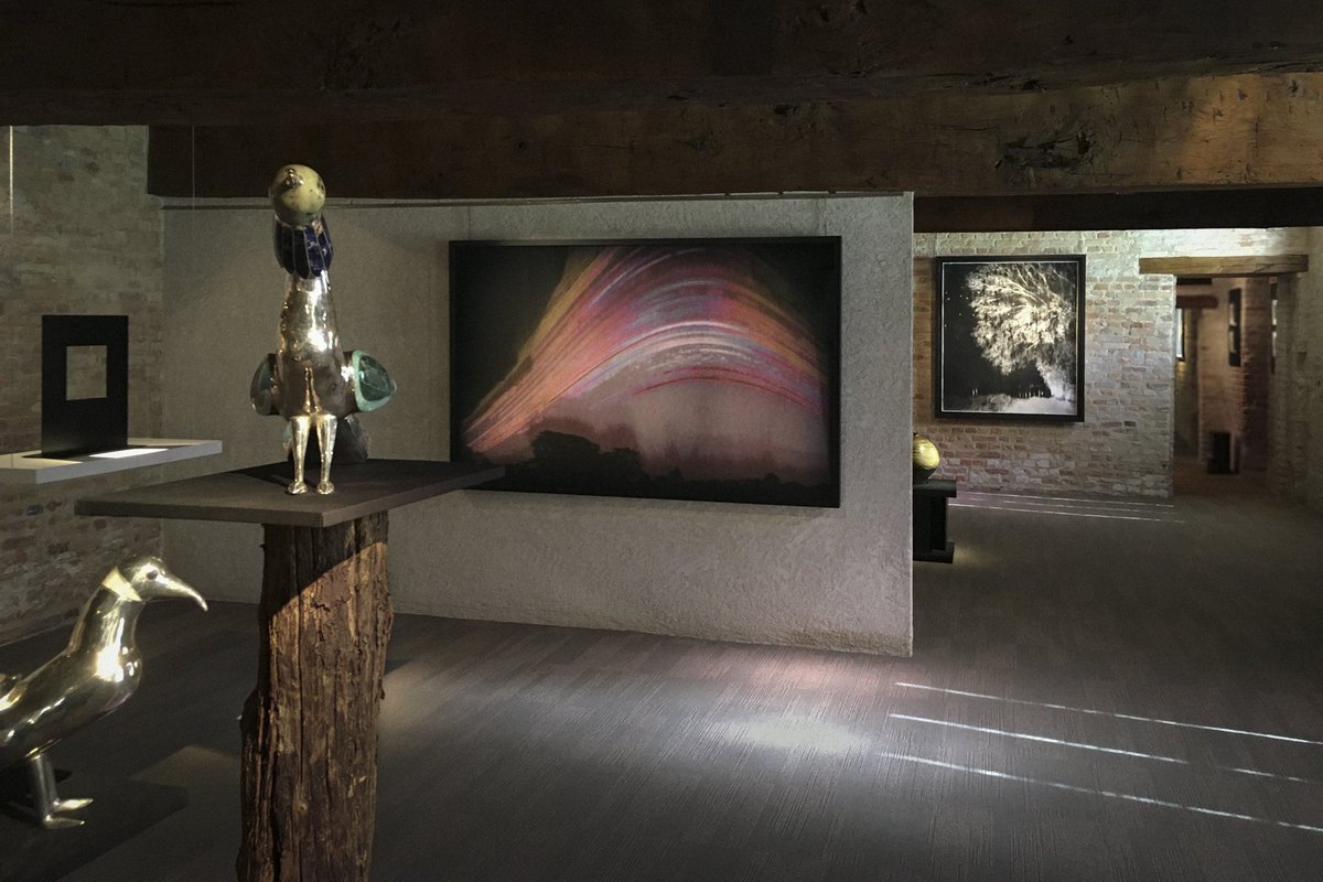 ThenCameNow's tweet photo. In good company at Galerie Capazza for upcoming #opening 23 MAR 2019 of #pinhole #solargraphs of sun's path through the sky exposed for six months between #solstice DEC 2017 + solstice JUN 2018.
https://t.co/s3TVGZ8zfd
https://t.co/tKv62KaLZD
#stenope #solargraphes #vernissage https://t.co/mMohA3WIp5