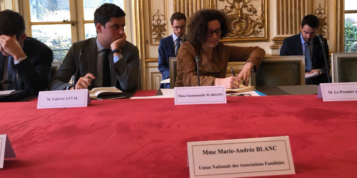 unaf_fr's tweet photo. Marie-Andrée Blanc, Présidente de l’UNAF, siégeait ce matin au Comité de suivi de Grand Débat National. #familles #GrandDebat https://t.co/0HVssvtaqG