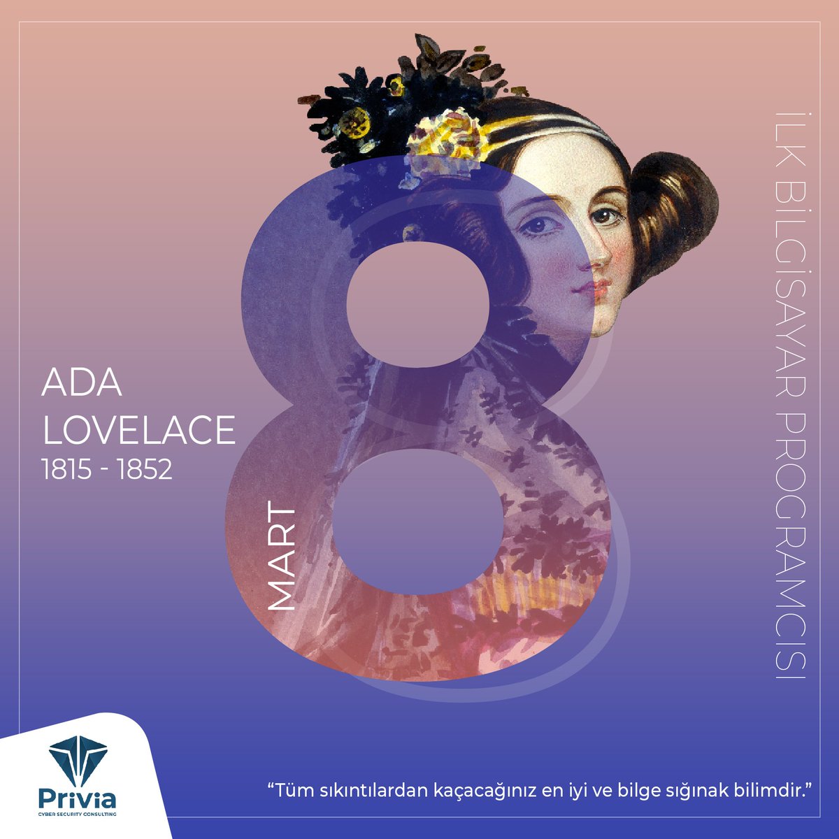 Priviasec's tweet image. Hayatımıza değer katan tüm kadınların kadınlar günü kutlu olsun #8MartDuenyaEmekciKadınlarGuenue #PriviaSec