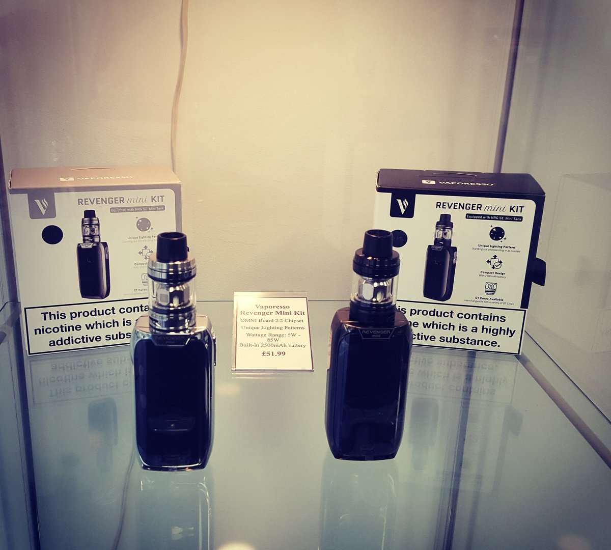 VapourDreams's tweet photo. Back in stock #vaporesso #revengermini #vaporessorevengermini 😊 
https://t.co/Gqoz8rqa5I

#vapourdreams #vape #vapelife #eliquid #cloudjuice #vapefam #vapenation #vapecommunity https://t.co/ukRnx2saqV