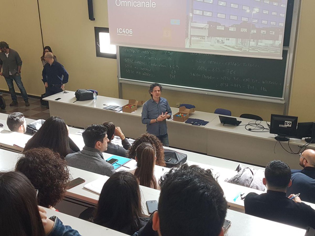 ic_406's tweet photo. Cos'è una start up e qual è il valore di un'idea?
Se ne discute live nell'aula E11 con gli studenti della Facoltà di Economia dell' Università degli Studi di Lecce!
https://t.co/0DonL3cPnE #digitalbusiness #fintech #insurtech #call4digital https://t.co/CPmMdqaFMt