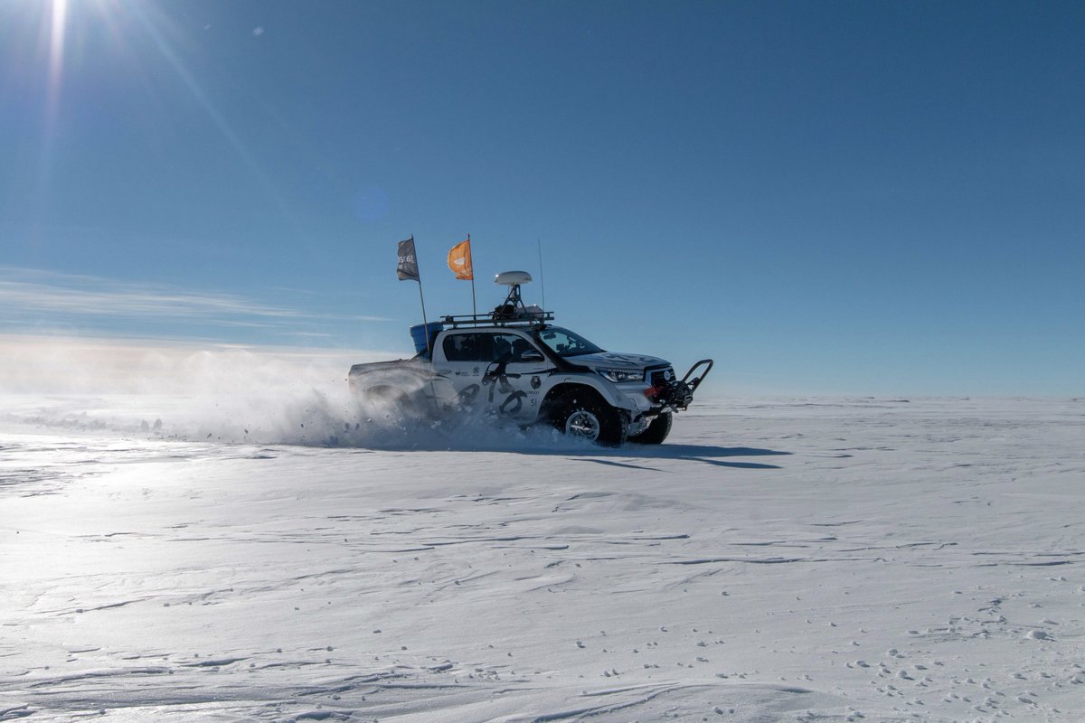Did you know that you can drive one of our vehicles to the South Pole? It’s not cheap, but you will be joining a very exclusive club indeed… #ExploreWithoutLimits