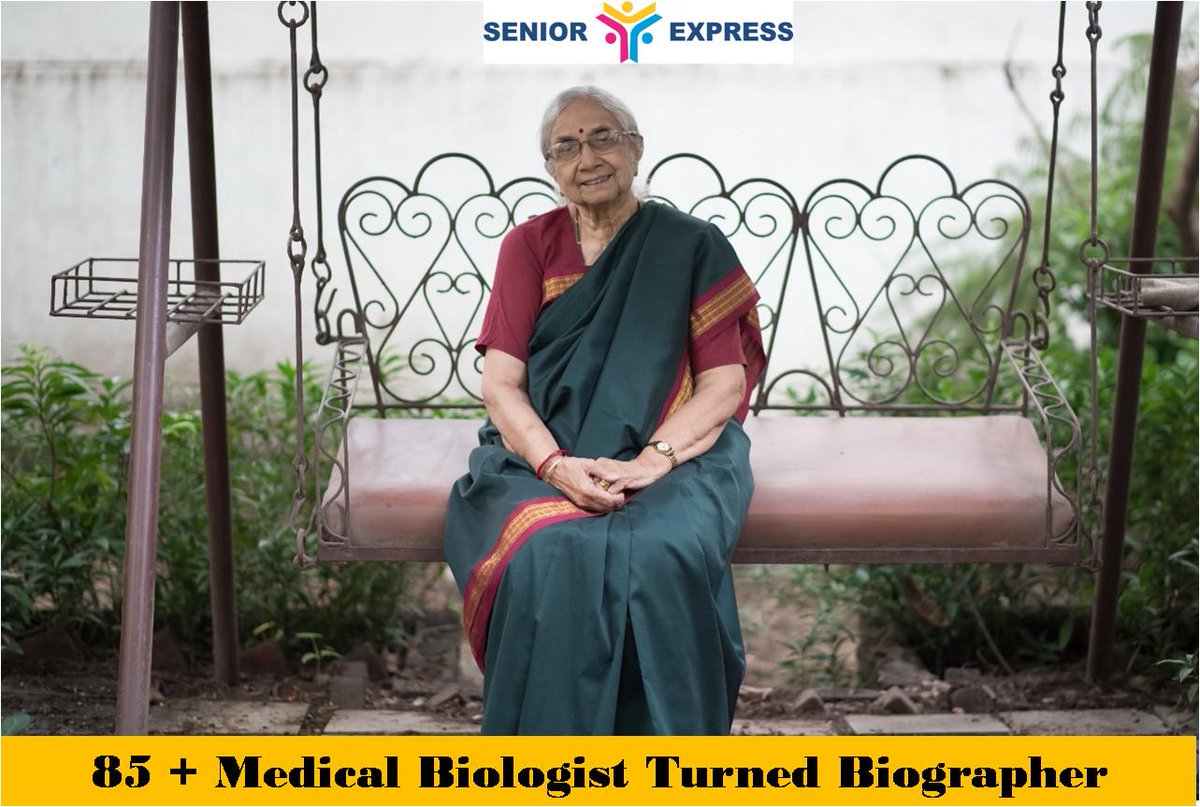 SeniorExpress1's tweet photo. Today on #InternationalWomensDay #SeniorExpress shares an #inspiringstory of Mrs. Urmila Rau Lal, a 85+ #MedicalBiologist turned #Biographer, who believes that #ageisjustanumber and its our #attitude towards #life which really matters - https://t.co/vBk7s0abaS https://t.co/i86HOUDB6B