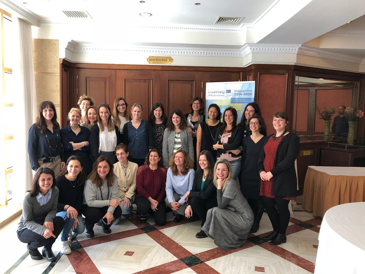 InterregMedGLA's tweet image. 🌸💮 Interreg Med Ladies glad because #yeswecount #IWD2019 #8M #InternationalWomensDay