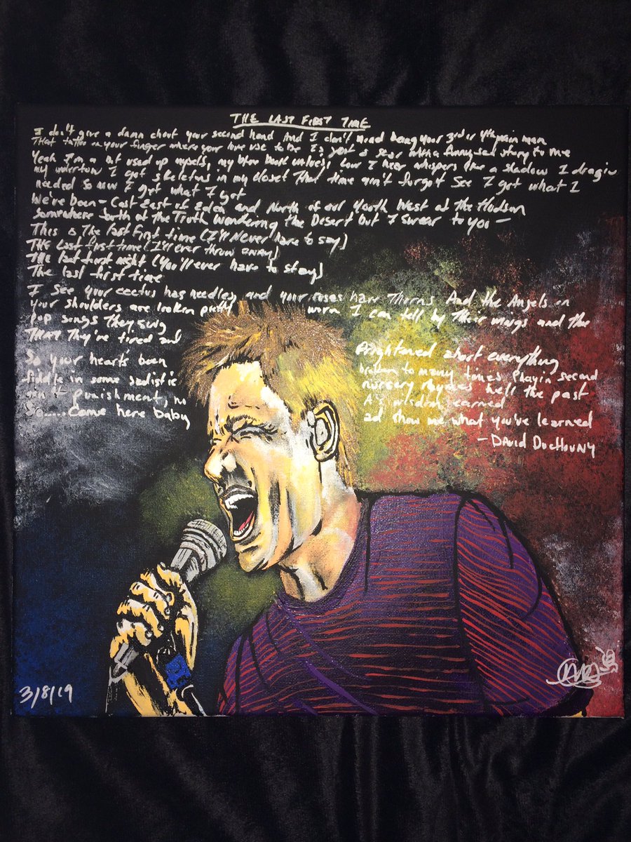 Grungekid84's tweet photo. Painted @davidduchovny for a friends birthday! #giveart #art #painting #davidduchovny #ETT #nofilter #lyrics #lastfirsttime https://t.co/tJZfqsgGGX