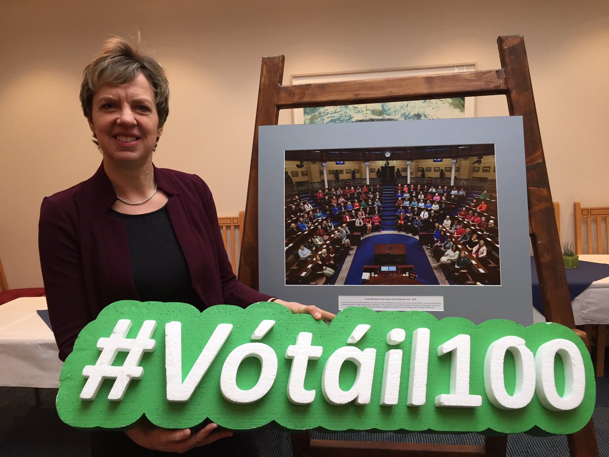 #IWD2019 -101 years of women’s suffrage, 100 years since #Markievicz 1st woman Minister -lots more to do #Vótáil100 #BalanceforBetter