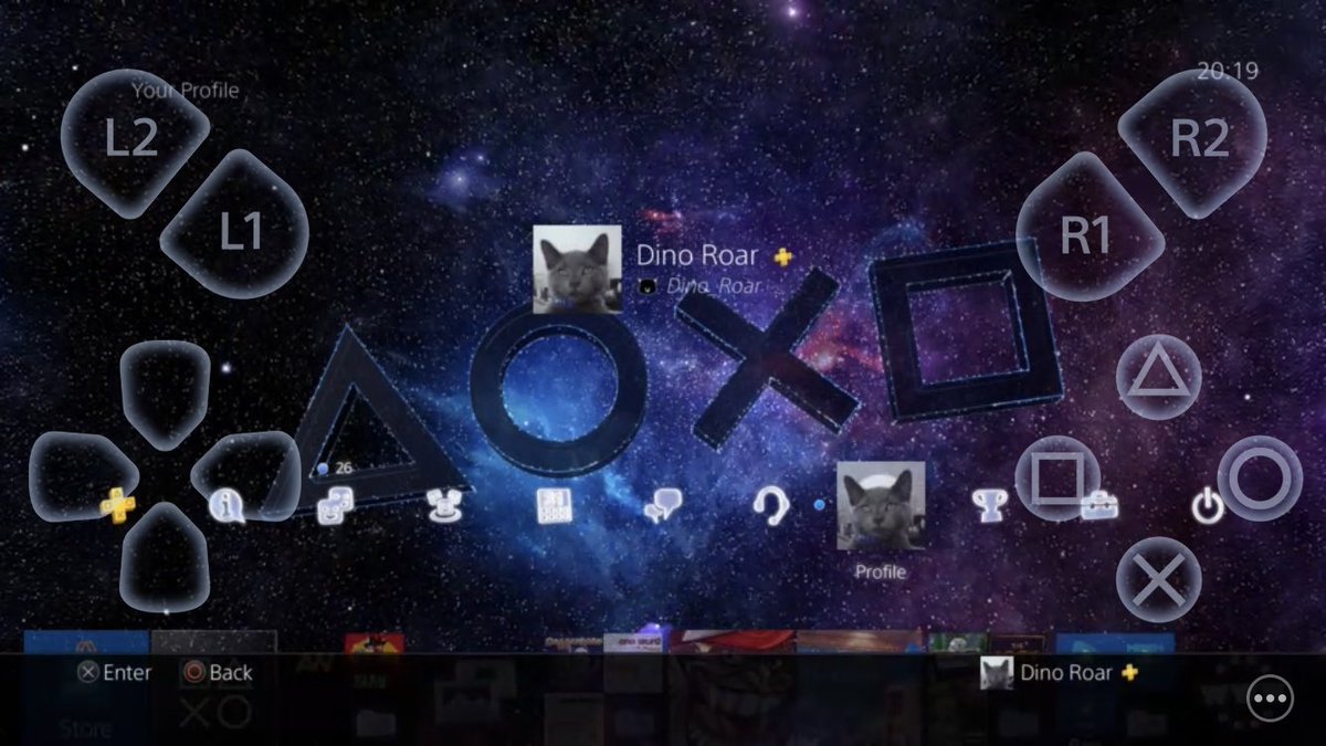 Dino_Roared's tweet image. #PS4RemotePlay via #iPhone ☺️
