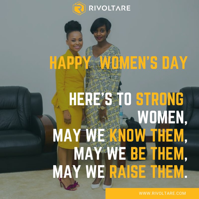 _rivoltare's tweet photo. Rivoltare would like to wish you all a happy international women’s day 💐. This is a special invite to women around Dar es Salaam, please join us for a free financial education masterclass in our office at 4pm today.

Suite 202, Acacia Estate, 84 Kinondoni Road, Dar es Salaam https://t.co/y9abAhvwDo