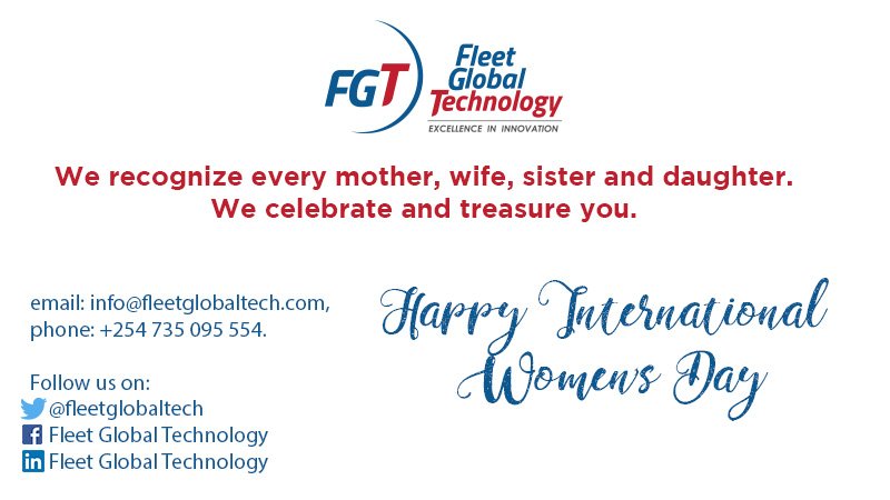fleetglobaltech's tweet image. #InternationalWomensDay