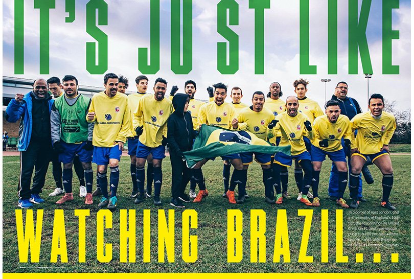 📖  NEW ISSUE 📖
🇧🇷 The all-Brazilian club in London

🌎 Meet <a href="/FIREUNITEDCFC/">FIRE UNITED C.F.C.</a>, the 10th-tier team on a mission from God (and South America) 

➡️buff.ly/2H2OsKk 
#FFTNewIssue