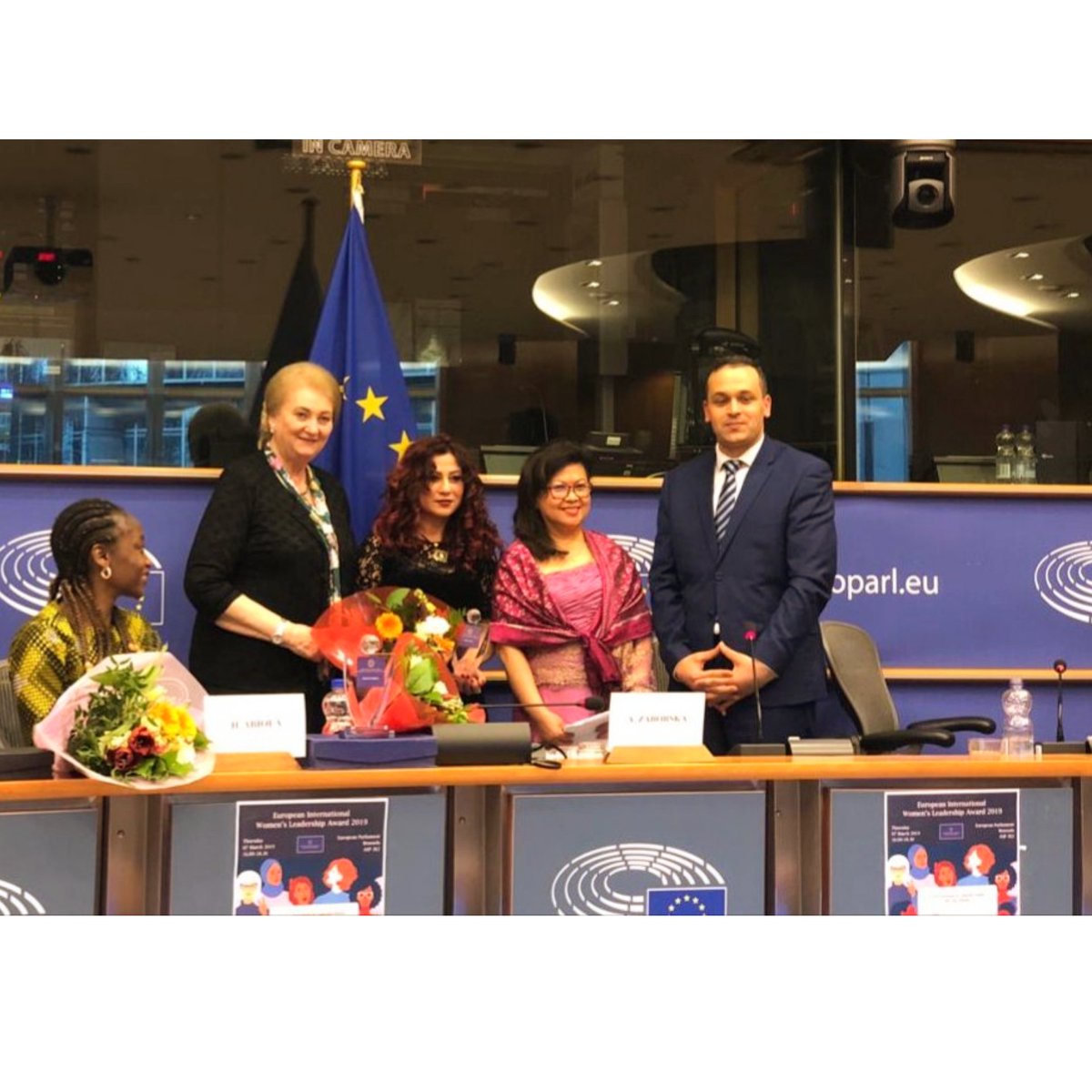 DPBMY's tweet image. I am honoured to have been chosen as one of the "European International Women Leadership Award 2019"  🇪🇺 Thanks... @Europarl_EN