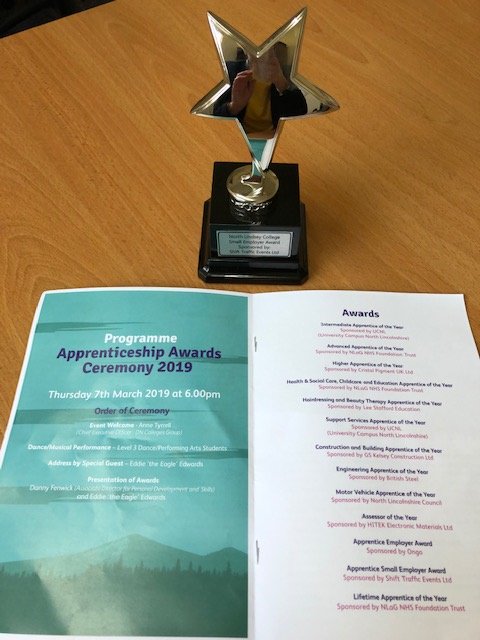 We are pleased to announce that Louise Burrows from our Scunthorpe office received a nomination in the Support Services of the Year category at <a href="/NorthLindsey/">NorthLindseyCollege</a> College Awards Night #NationalApprenticeshipWeek2019#law#apprenticeship#scunthorpe