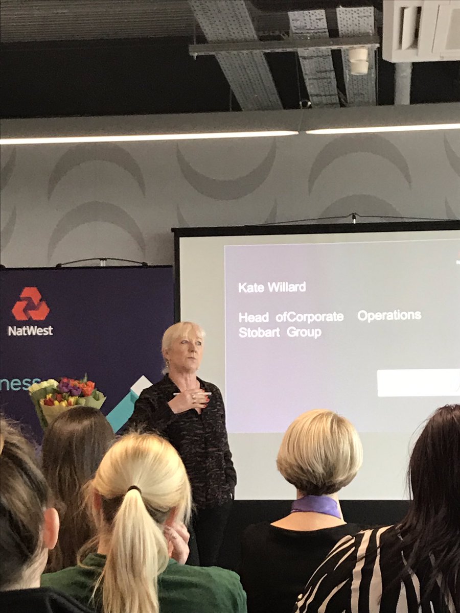 Whatever you want in life you’ll need to be confident in who you are, say yes to opportunities, use your support network and will have to put in the hard graft to make it work-Kate Willard #iwd2019 <a href="/WillardKate/">Kate Willard</a> @StobartGroup #balanceisbetter