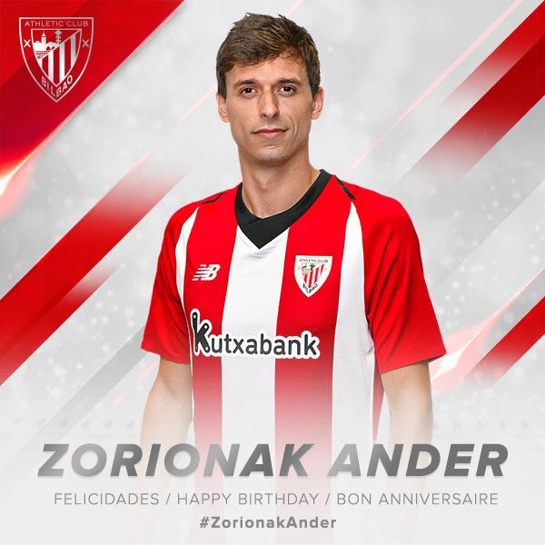  ZORIONAK Happy 30th birthday Ander Iturraspe! 