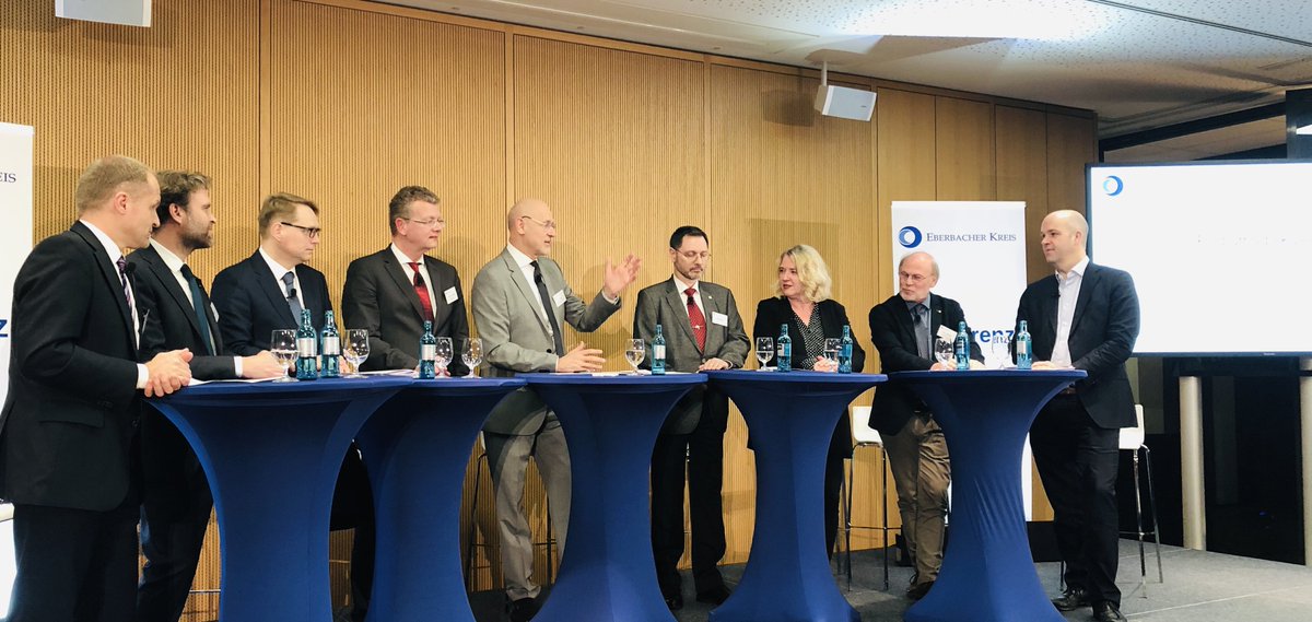 HeriKarch's tweet photo. Mein #EberbacherKreis Fazit auch nach spannender Podiumsdiskussion gestern u.a. mit @MFratzscher @_verdi @Gesamtmetall @igbce @BAVChemie in Anlehnung an Minister @hubertus_heil: das #Sozialpartnermodell braucht nicht noch mehr #nato - no action, talk only. https://t.co/S3DmeKZj2F