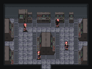 IconicRing's tweet photo. RT @kaine687: W.I.P. Another Screenshot from my personal project testing tiles #Screenshot #rpg #rpgmaker #rpg2003 #wip #lunarian #science #fantasy #scifi #gamedev #pixelart #girl #punk #punkgirl https://t.co/qKUf7mrscj