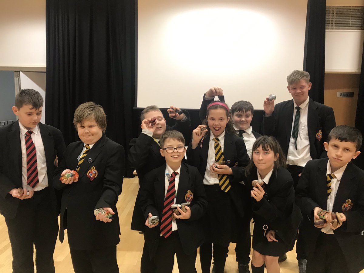 SancroftATeam's tweet photo. The A Team have had so much fun hiding pebbles around school for the #ASHScommunity to find. #SprinklePositivity #NorfolkRocks #KeepOrRehide https://t.co/0ahBXRUoLQ