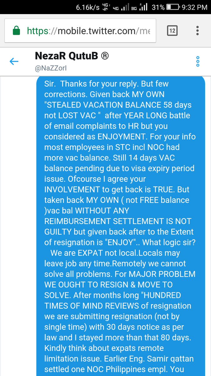 a3hey's tweet photo. @KenRoth @NaZZorI IamHUROOB #Deaf #Blind #In_justice system & #BEGGAR #CHEATER of d universe Highly sensitive #INEQUALITY #STUPID law Nil & dead_sensitive 4 bully #expat and #human #rights #defenders May #GOD rectify their #SINS soon @ssjeddah12
#saudi #stc #HRC40 #hajj
@STCCARE #stccare https://t.co/vnKezk8cVg