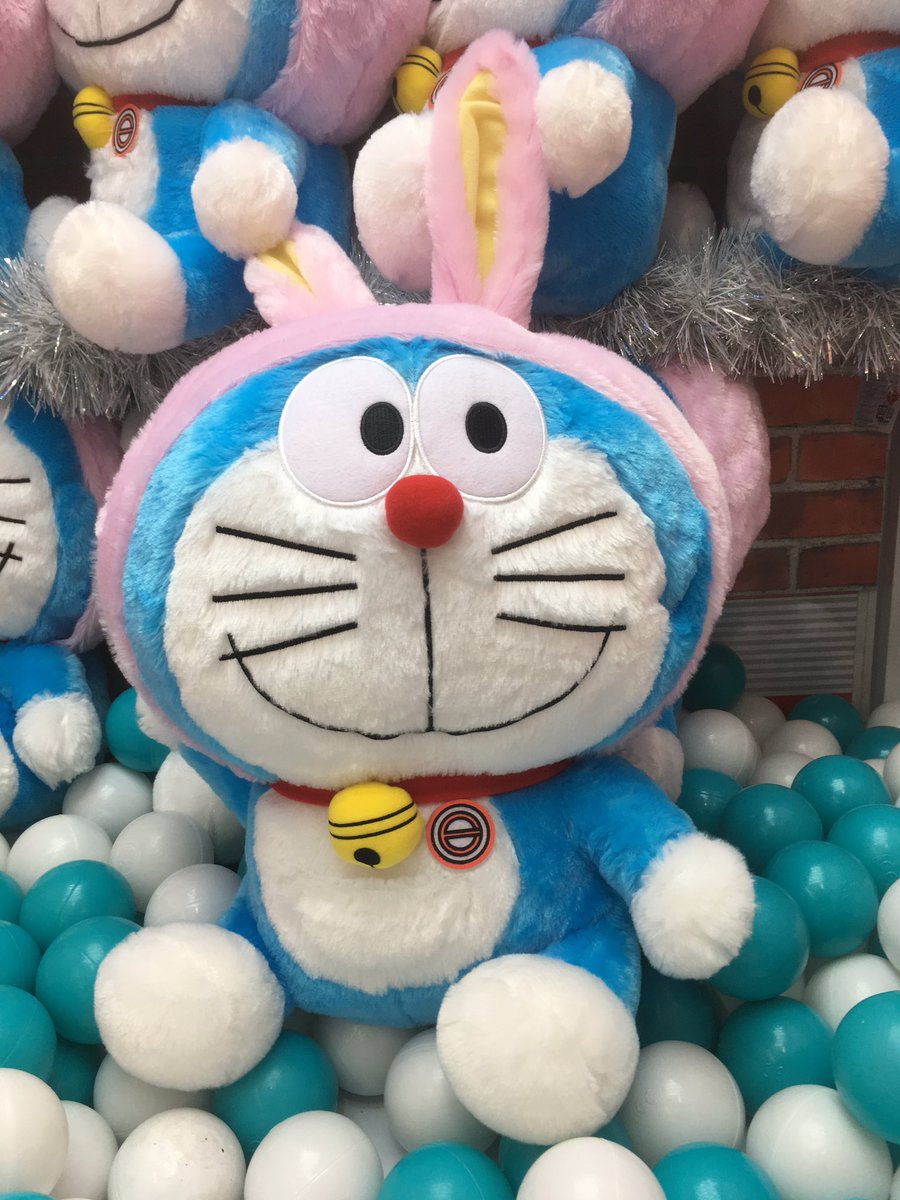 ドラマ下北沢 プライズ専門店 大ヒット映画公開中のドラえもん のび太の月面探査記よりドラえもん19 Gjうさ耳フード付ぬいぐるみ入荷しました 下北沢 ゲーセン プライズ Shimokitazawa