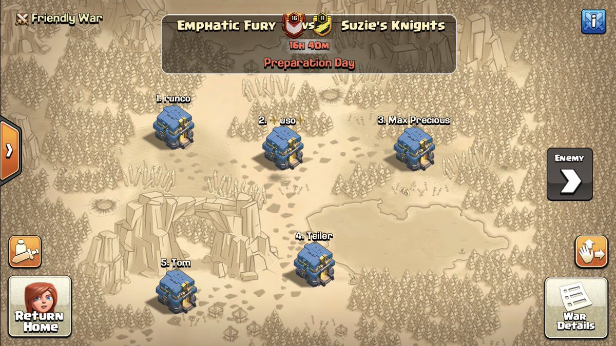 Emphatic Fury plays The Highlanders in <a href="/clash_cup/">Clash Cup</a> week3. War starts Friday 8th Mar 5:30PM EST. 

GL Fury, let’s make it 3:0 in CCLM 🔥🔥🔥

<a href="/ClashofClans/">Clash of Clans</a>