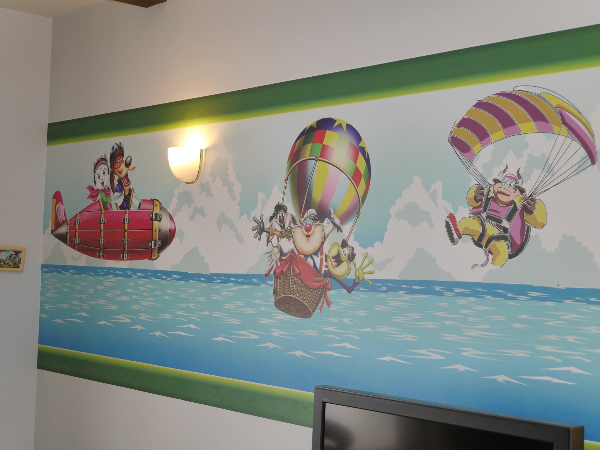 ダルちゃん ホテル志摩スペイン村のキャラクタールーム お部屋にいるだけでウキウキしちゃう 大雨の日や極寒の日は キャラクタールームでまったりが嬉しいね 志摩スペイン村 パルケエスパーニャ パルケ愛 愛しのパルケ ホテル志摩