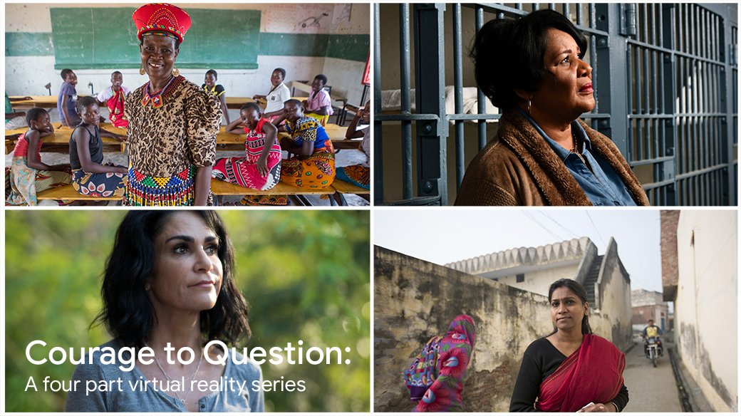 For #WomensDay, we teamed up with <a href="/Google/">Google</a> to bring you to women's stories through virtual reality! Find out more: ow.ly/y54I30nXXmk