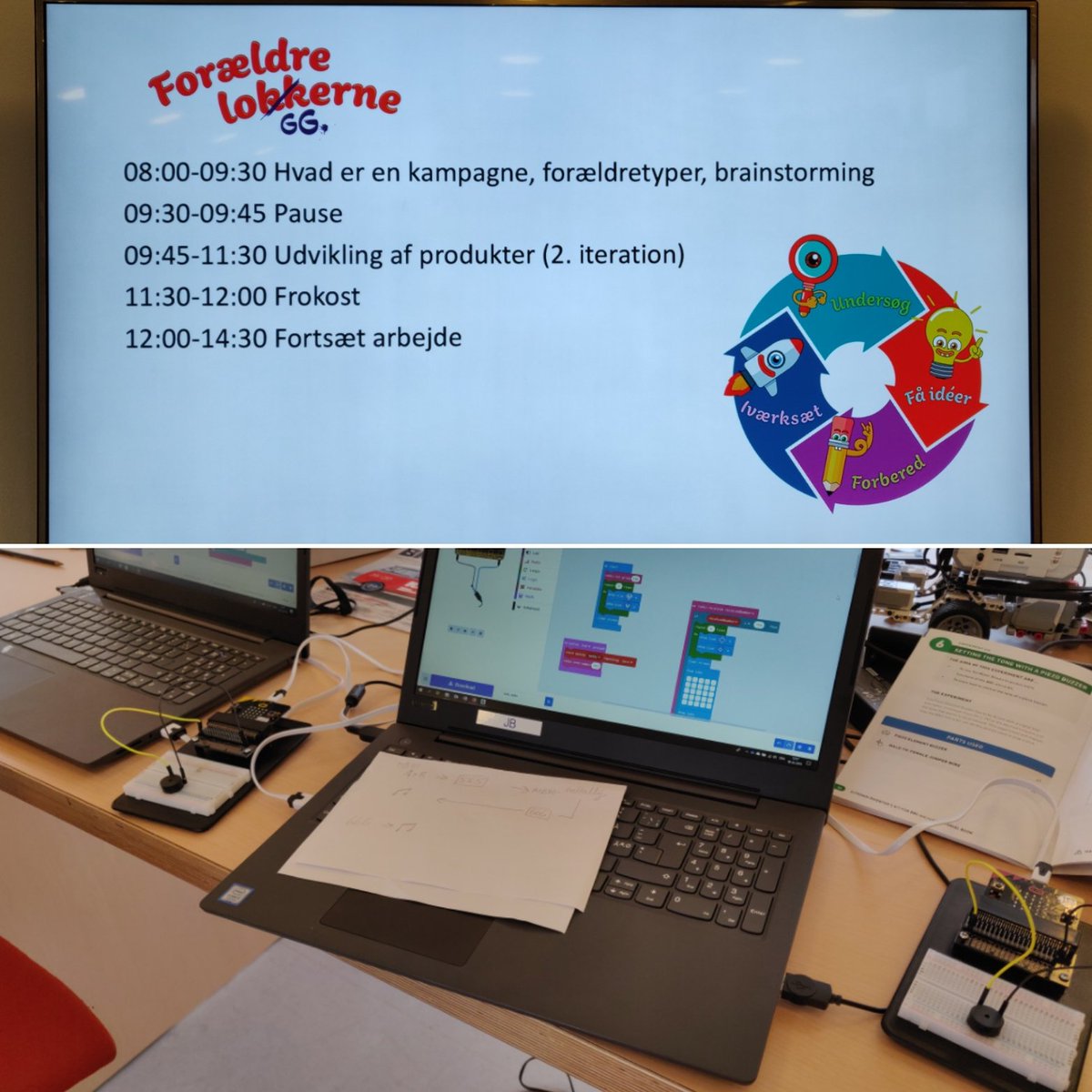 digihipsterdk's tweet photo. @MarkusKrarup og undertegnede på @morkhojskole gæster Danmarks Læringsfestival sammen med vores fantastiske 6. årgang. Vi præsenterer #ForældreLoggerne og arbejder lige nu med endnu en #iteration inden vi er klar. #skolechat #21skillsdk #innovation #dkskole #dklf2019 https://t.co/uFc2Nv0QKm