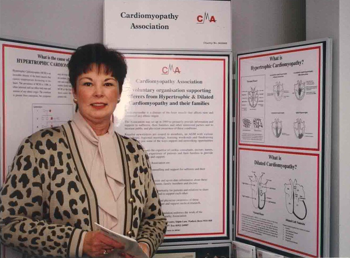 Happy #InternationalWomensDay! This one goes to our founder, Carolyn Biro, who envisioned a greater understanding of, and better treatment for #cardiomyopathy. Carolyn’s drive and passion continue to remain at the core of Cardiomyopathy UK. 💓 
#cardio30 #IWD2019