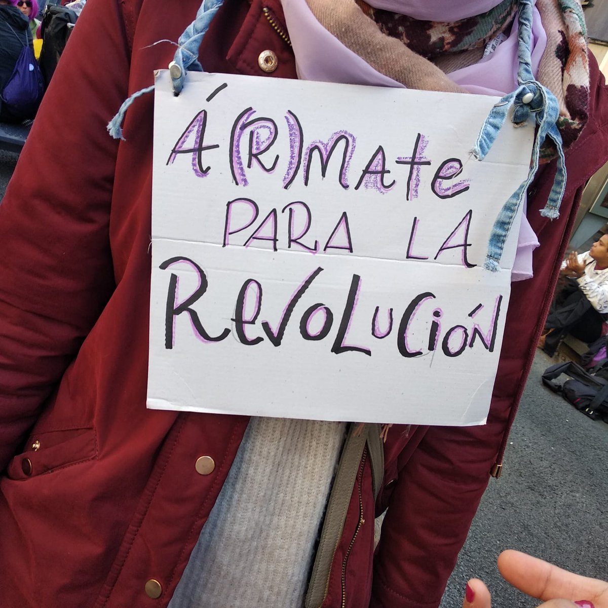 laBurxa's tweet photo. #vagafeminista8M #8M #8MSants https://t.co/tT26o6h17V