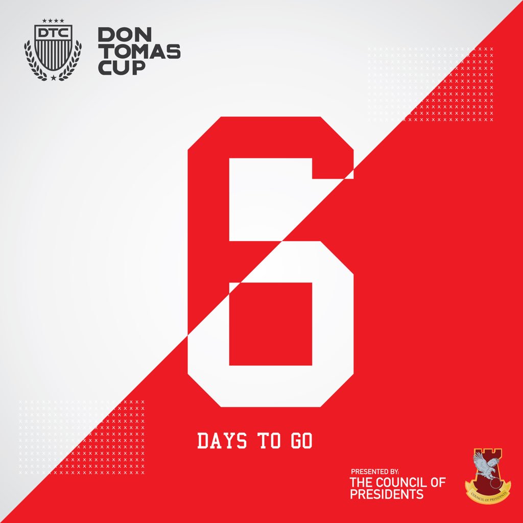 Mapua_COP's tweet photo. [6 DAYS TO GO BEFORE DON TOMAS CUP 2019 OPENING]

See you on March 14, 2019 (Thursday) from 12:00PM-4:00PM at Mapúa University Gymnasium. https://t.co/bWAmtGnsyo