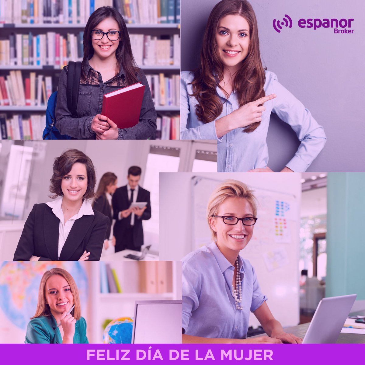 EspanorBroker's tweet photo. #FelizDiaDeLaMujer #8marzo https://t.co/KyVVUvta3e
