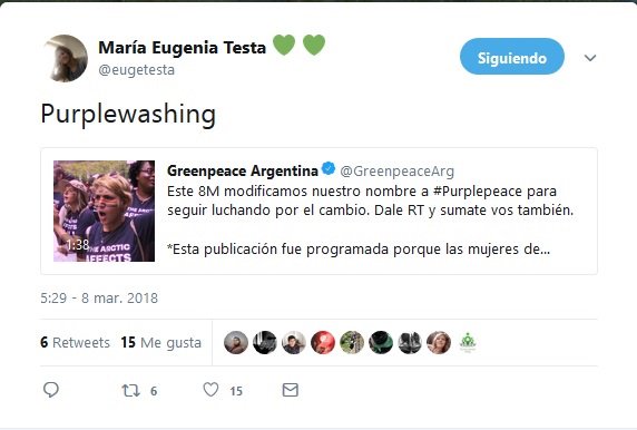 denunciaGP's tweet photo. Hace un año, ex empleadas y voluntarias de @GreenpeaceArg estallamos ante la hipocresía de la ONG y salimos a contar lo que vivimos allí dentro. No teníamos nada que ganar y sí mucho que perder, pero preferimos no callarnos más. Gracias a quienes nos acompañaron. @Greenpeace https://t.co/dFLQ4GMF4h