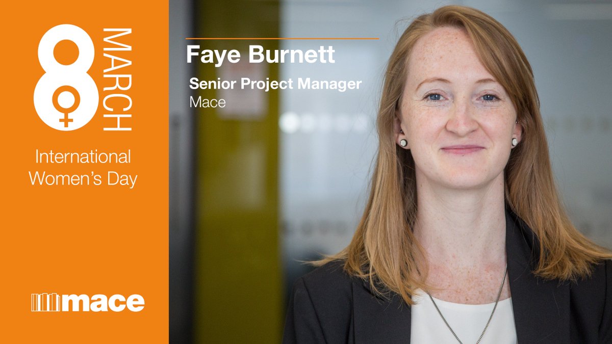 MaceGroup's tweet photo. "I’ve always had the support of leaders at Mace which has helped my progression. Through continuing our engagement with schools, mentoring and sponsorship, we can all support the next generation of women."

-Faye Burnett, Senior Project Manager at Mace #InternationalWomensDay https://t.co/Bmz5CChtqh