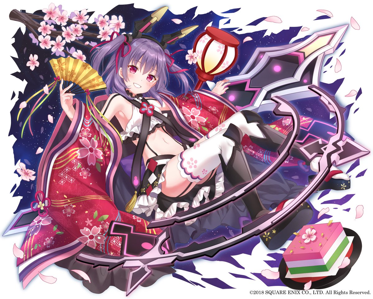 SQUARE ENIX様、叛逆性ミリオンアーサーにて「雛祭型ファルサリア」を