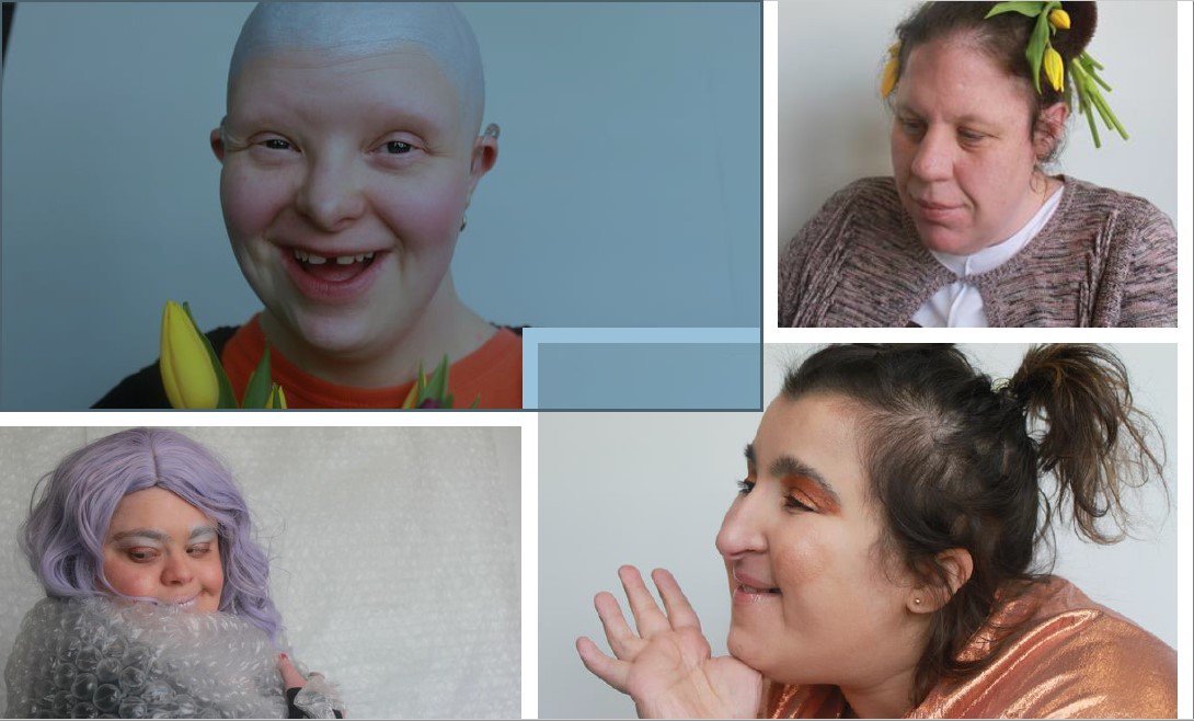 PIPLDN's tweet photo. Happy #InternationalWomensDay from the inspiring ladies that we support! Here some sassy portraits we took of them! We encourage them to be independent, happy, creative, to dream and value and express themselves! #LearningDisabilities #BeLikePiP #WomensDay https://t.co/nhIBIjCgIn https://t.co/tfKIZ2FSgM