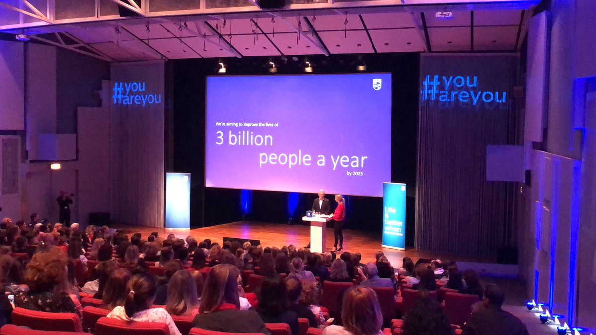 BiancaMelis's tweet photo. Our CEO Frans van Houten about the importance of being more flexible as a company to grow our diverse and inclusive workforce #IWD2019 #lifeatphilips https://t.co/iQFovqFsNu