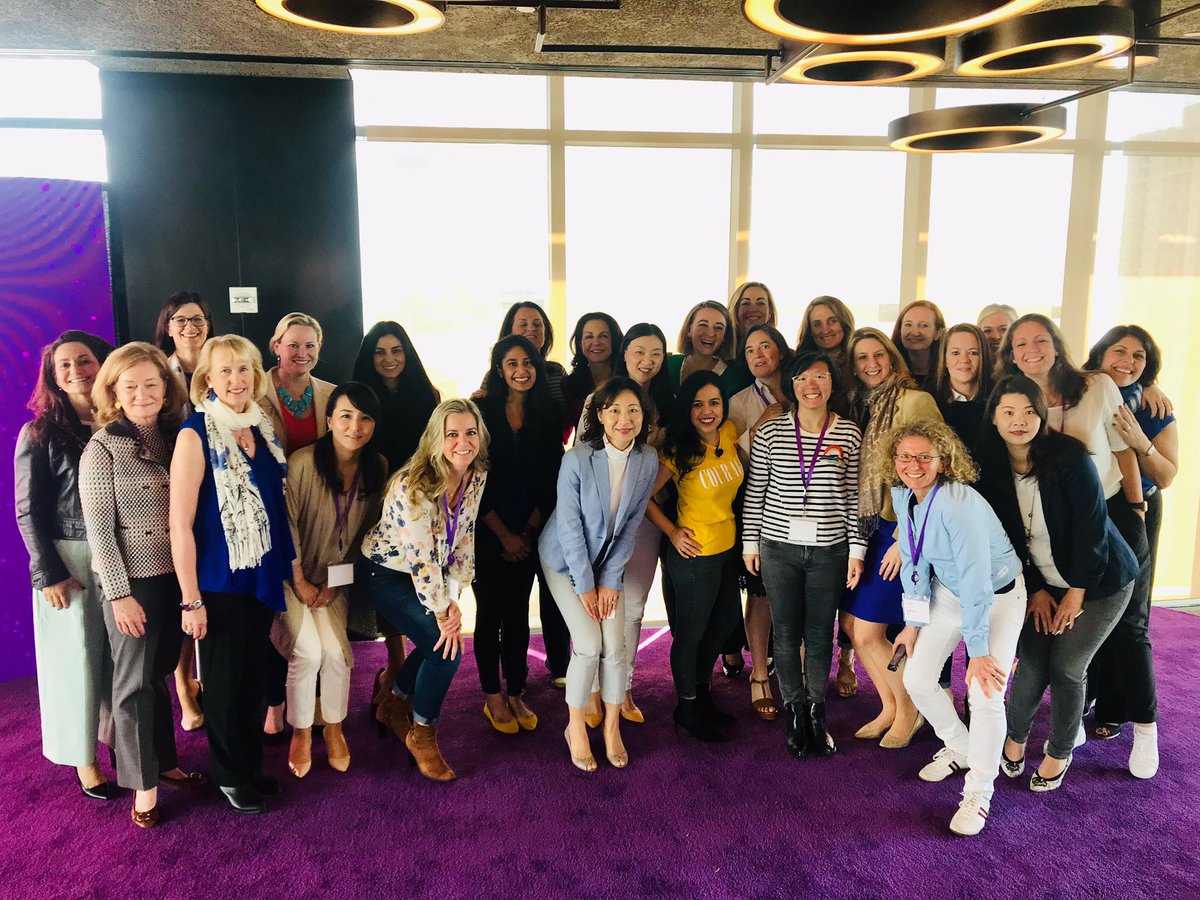 Could not be prouder to work with such an incredible pool of kind, smart + super-talented women on our Leadership Council. Together with our male colleagues, still fully committed to the gender balance of <a href="/AccentureComms/">Accenture</a> family. Because better balance=better world #IWD19
