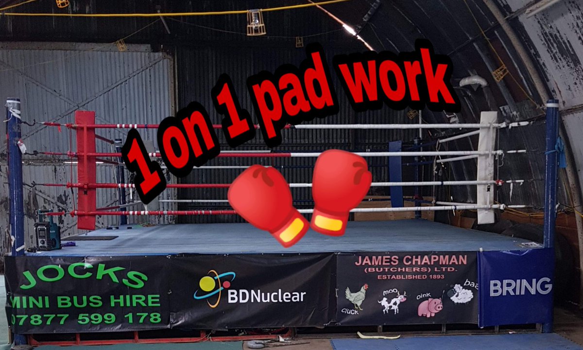 Get booked in 👊