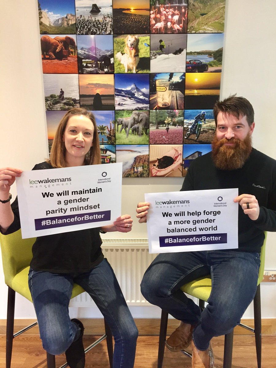 We're celebrating #InternationalWomensDay and strive to #BalanceforBetter in all we do. We believe a more gender balanced world is a better world. #politics #business #pay #society