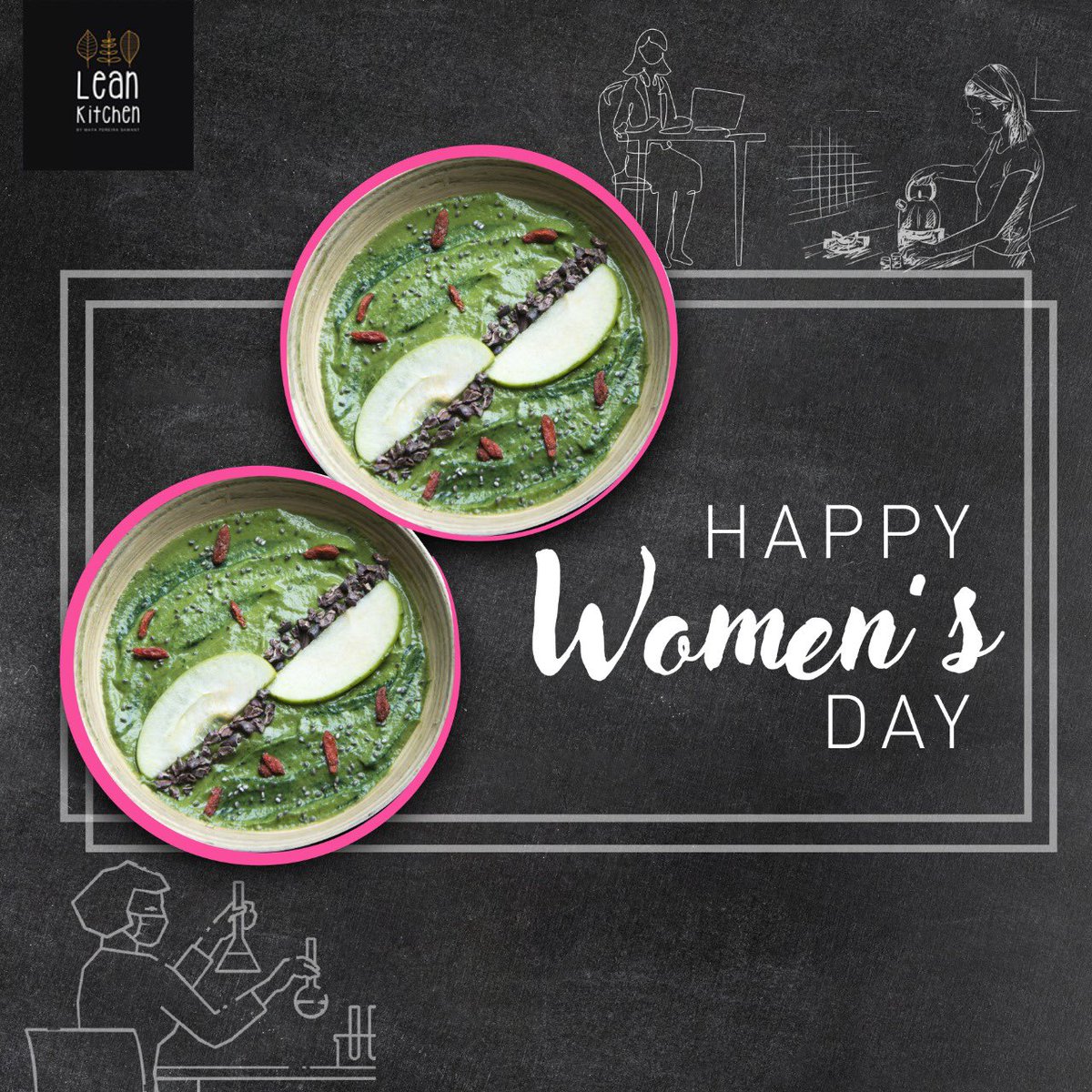 LeanKitchenCafe's tweet photo. Here's to strong women! May we be them. May we raise them. May we know them. 
#InternationalWomensDay #womensday #womensday2019 #leankitchenbymaya https://t.co/RciV99vW93
