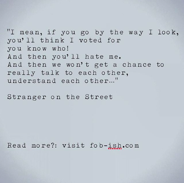 MarriedIn_NYC's tweet photo. Don't judge the book by its cover #strangeronthestreet #immigrants #dialogue #USA : https://t.co/ZW496BOX9F https://t.co/1Ag6u7tFwR