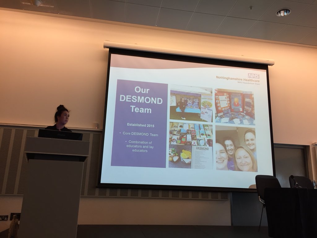 So proud of Hannah delivering our oral presentation this morning at #dukpc for the Diabetes UK Education and Self-management Award. <a href="/DiabetesUK/">Diabetes UK</a> <a href="/DESMOND_Tweets/">DESMOND 🗝</a> <a href="/nottsdietitians/">@nottsdietitians</a> <a href="/NottsHealthcare/">Nottinghamshire Healthcare</a> @MandAccg @NandSCCG @NHSRushcliffe <a href="/AHPsNottsHC/">NottshcAHPs</a> <a href="/NHSNNE/">NHS Nottm North&East</a> @NottmWestCCG #T2D #Notts
