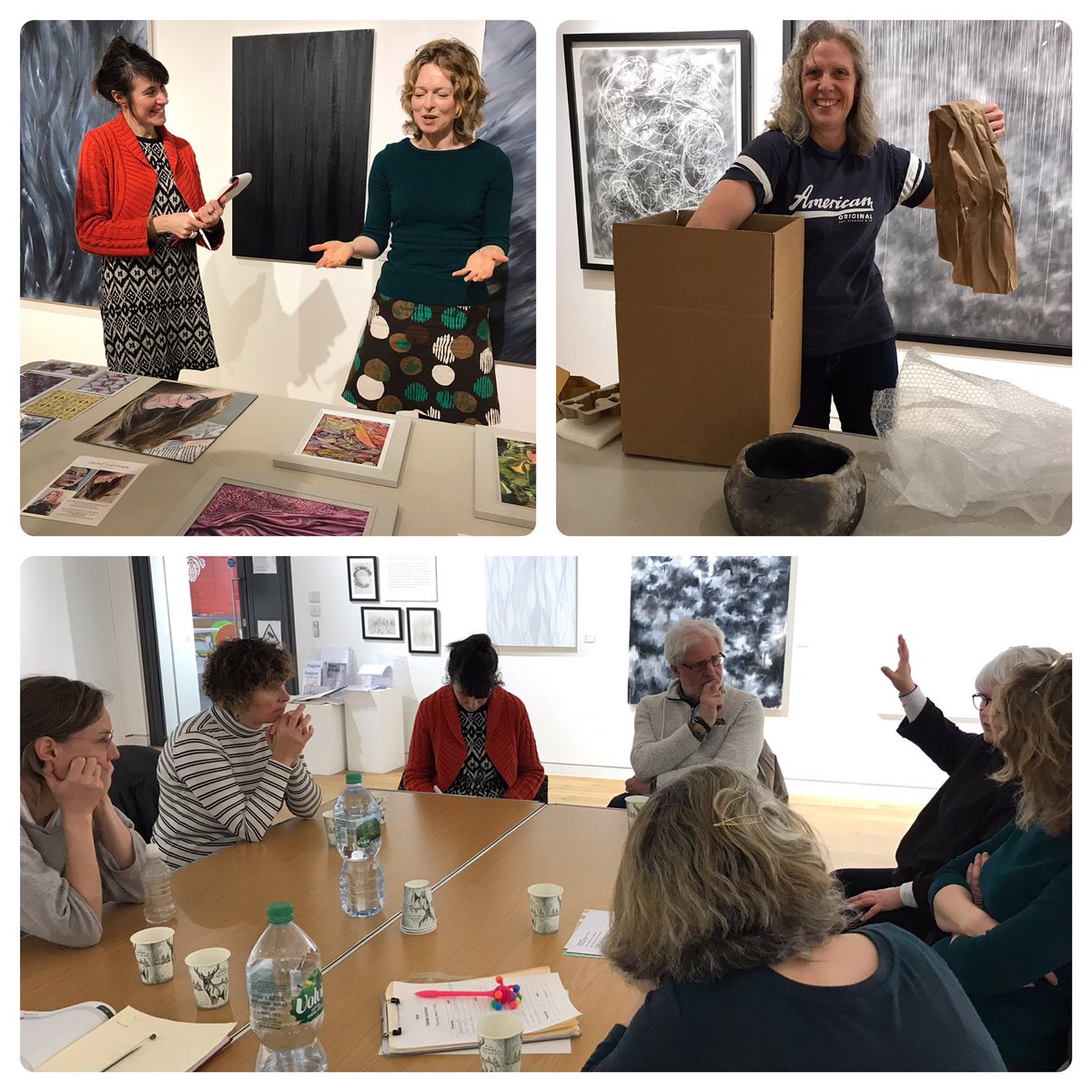 KaleidoscopeGa's tweet photo. Thanks @ElizabethMurton for Engine Chat Chat at SVAF last night. Good to see 3 such varied practices. Audience  contributed a wonderful mix of ideas, personal inspirations and potential solutions. https://t.co/VBCTTL7FOj #presentation #communication #artistledspace #svaf10 https://t.co/GvtW4fKzJK