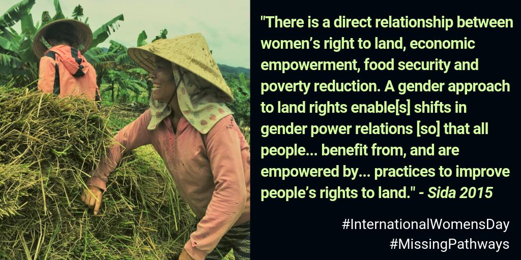 CLARA_Alliance's tweet image. On #InternationalWomensday, here&apos;s to sustainable agriculture &amp;amp; societal structures that value women equally alongside men as change-makers, seed-sowers &amp;amp; land protectors - women who are already doing crucial work despite frequent lack of security &amp;amp; rights. #MissingPathways