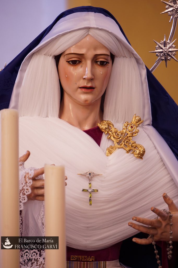 María Stma. de la Estrella, Granada

#VirgendelaEstrella #Hebrea2019 #Cuaresma2019 <a href="/Pasionyestrella/">Cofradía de La Estrella</a> <a href="/FranciscoGarvi/">Francisco Garví</a>