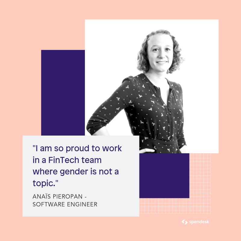 Spendesk's tweet photo. At Spendesk we are really proud of every woman that is part of our adventure 🏆
We asked them "What makes you #proud of being a woman in #FinTech?", here are some of their answers 👇 (more on our Instagram account: https://t.co/VYOeGEVXRd)

#InternationalWomensDay #womenintech https://t.co/Nk5Qkjg1mV