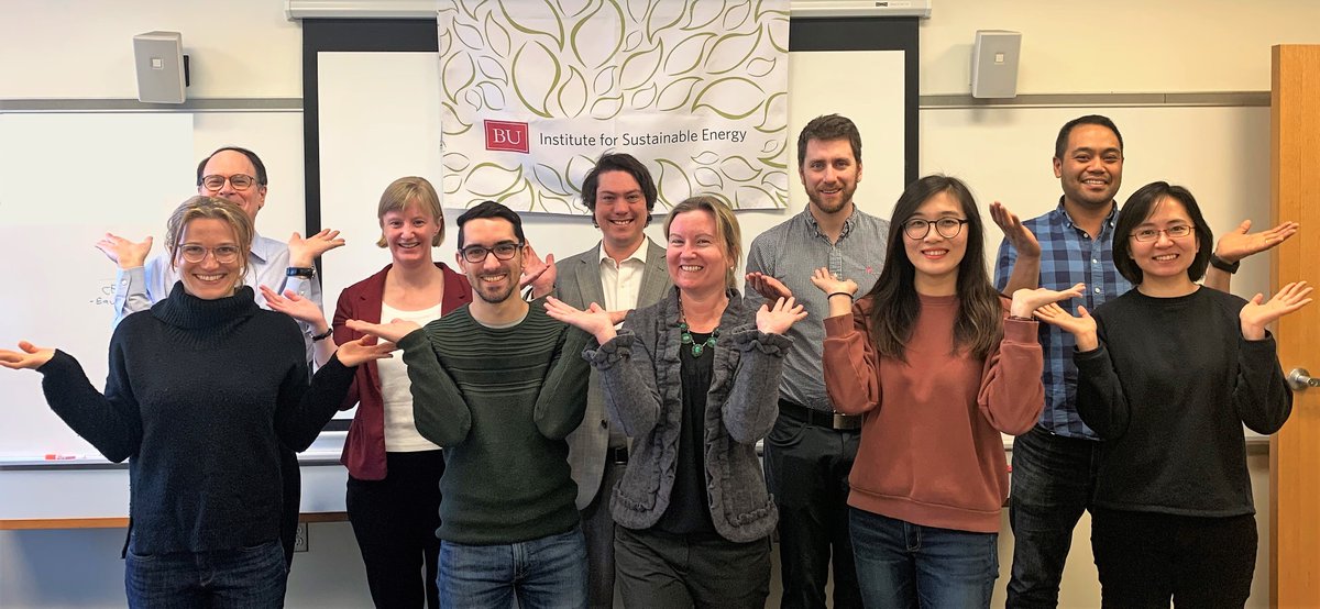 IGS_BU's tweet photo. Celebrating women's achievements in clean energy &amp; sustainability! Let's see your balance pose @sustainableBU! #BalanceforBetter #IWD2019 https://t.co/k6vvd1Gj6H