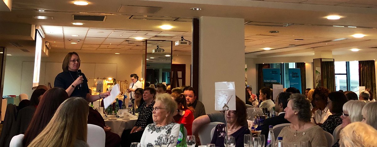 PhoebeWild's tweet photo. Happy International Women's Day #IWD2019โ โ and thank you @darloliz @CreechLorraine for launching the @Mesouk #GEMstudy (Gendered experience of Mesothelioma) study looking at the experience of women & men diagnosed with #mesothelioma what a fabulous ladies luncheon ๐ฐ๐ https://t.co/OWCYGSZJkO