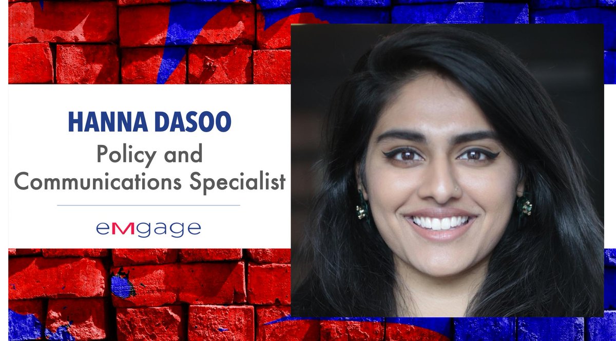 EmgageAction's tweet photo. Emgage Policy and Communications Specialist @hannadasoo oversees policy communications, her previous research experience often delves into counter-terrorism and security matters
#WomeninPower #InternationalWomensDay #WomenInPolitics #Politics #GetEmgaged #MuslimWomen https://t.co/LywZlOFalL